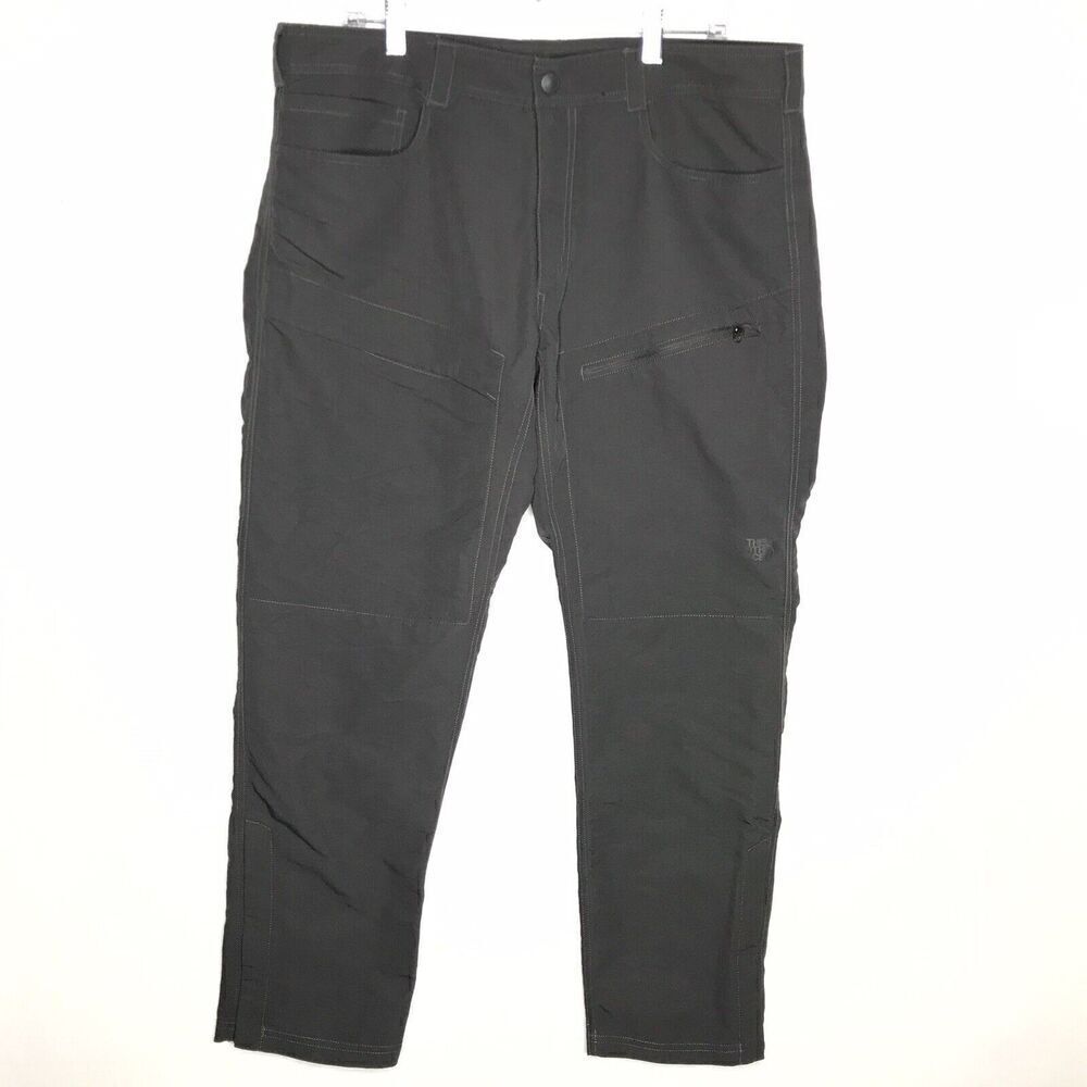 The North Face Paramount Trail Non Convertible Hiking Pants Men's Size 38 Grey